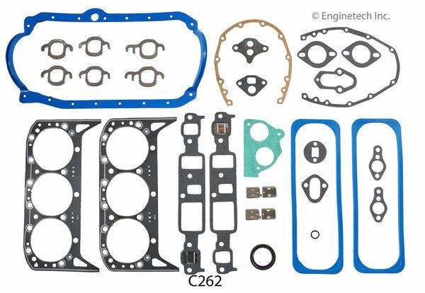 Rebuilder Gasket Set (EngineTech C262) 86-93