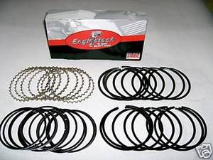 Piston Ring Set - Moly (EngineTech M39516) 90-00