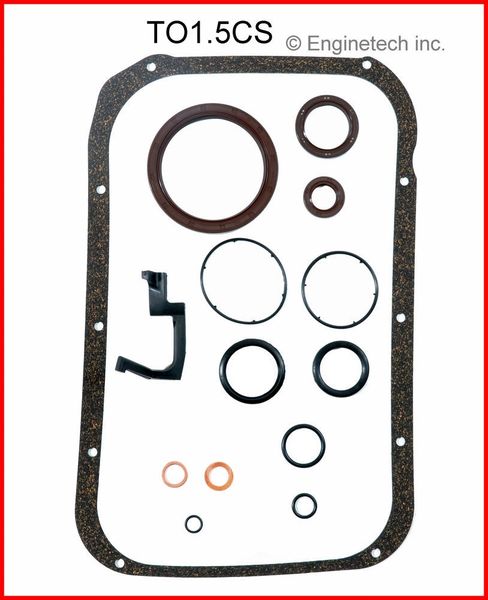 Lower Gasket Set (Enginetech TO1.6CS) 87-98