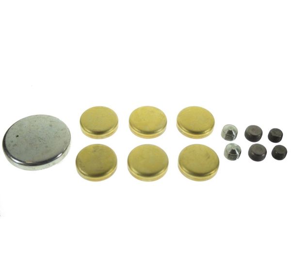 Frost Plug Set - Brass (Melling MPE125BR) 68-97