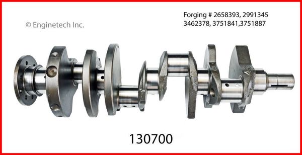 Crankshaft Kit (Enginetech 130700) 76-03