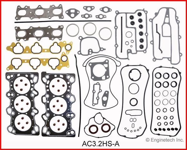 Head Gasket Set (Enginetech AC3.2HS-A) 91-04