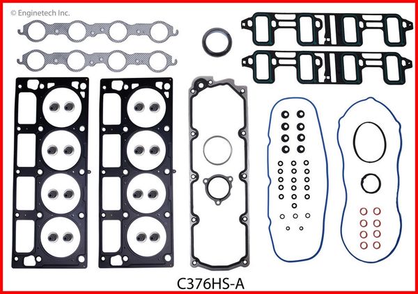 Head Gasket Set - MLS (Enginetech C376HS-A) 07-15