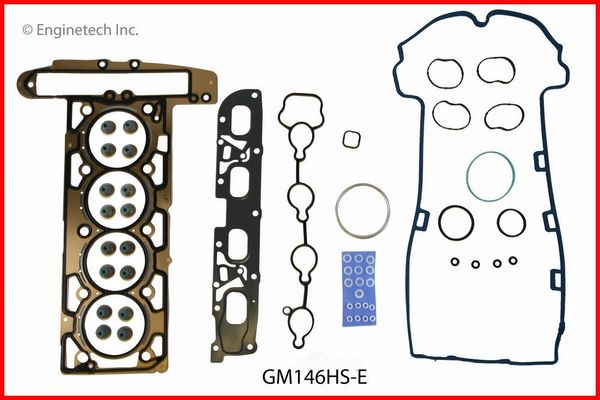 Head Gasket Set - MLS (Enginetech GM146HS-E) 10-16