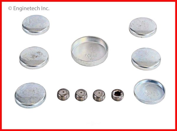 Frost Plug Set - Steel (Enginetech PK114) 58-79