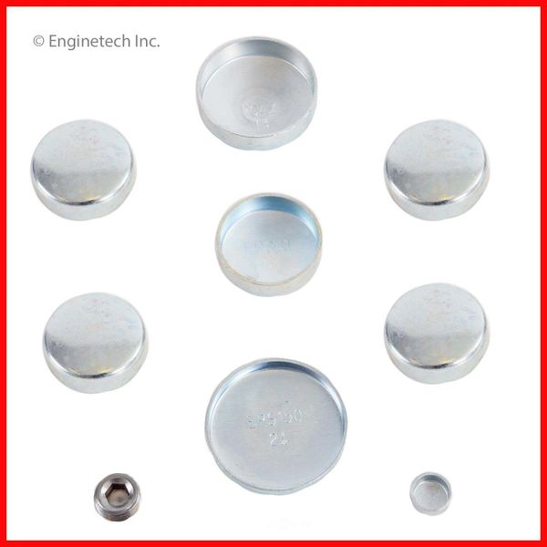 Frost Plug Set - Steel (Enginetech PK42) 77-93