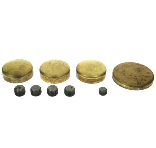 Frost Plug Set - Brass (Enginetech PK27B) 81-94