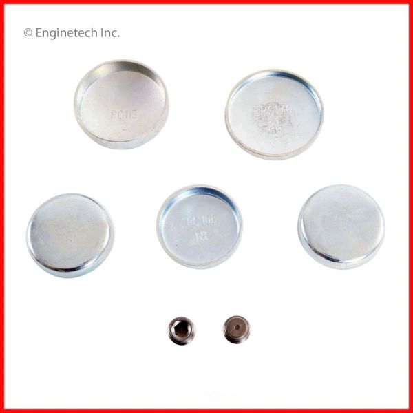 Frost Plug Set - Steel (Enginetech PK181) 83-00