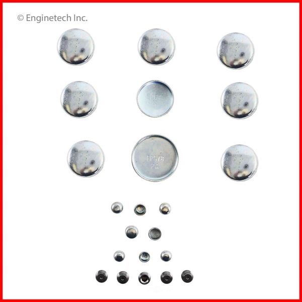 Frost Plug Set - Steel (Enginetech PK1) 55-02