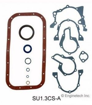 Lower Gasket Set (EngineTech SU1.3CS-A) 89-01