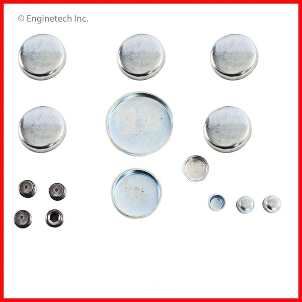 Frost Plug Set - Steel (Enginetech PK9) 62-00