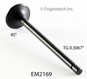 Exhaust Valve - 1.181" (EngineTech EM2169) 86-97