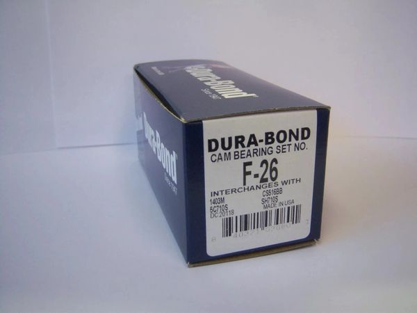 Cam Bearing Set (Durabond F-26) 70-82