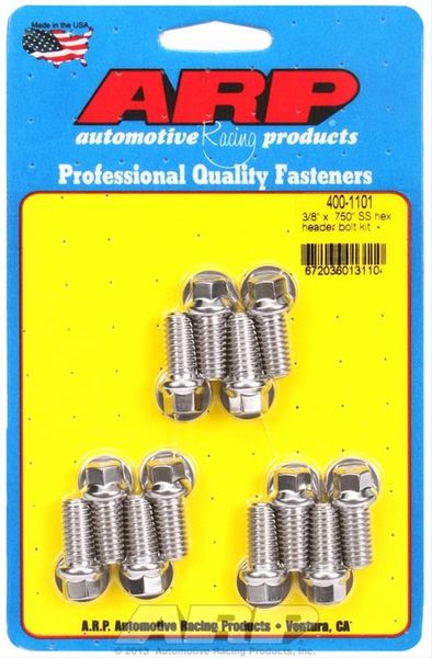 Exhaust Header Bolt Set (ARP 400-1101) 55-02