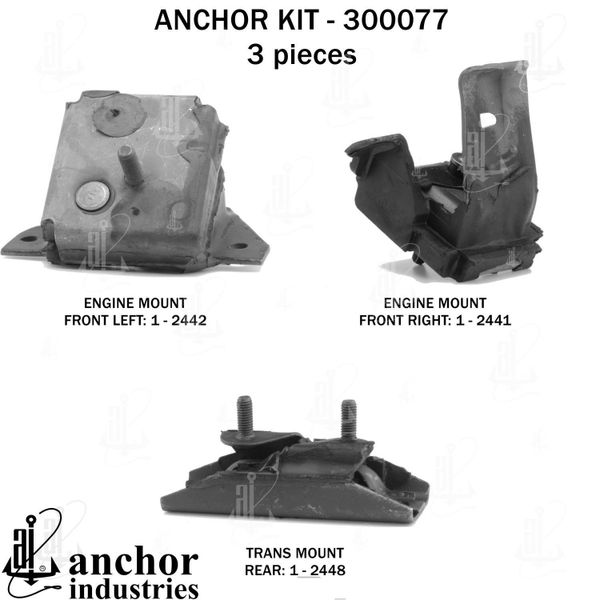 Motor Mount Kit (Anchor 300077) 77-84