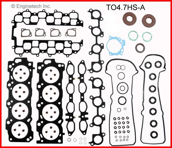 Head Gasket Set - MLS (Enginetech TO4.7HS-A) 98-04