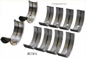 Main Bearing Set (EngineTech BC101J) 58-79 See Notes