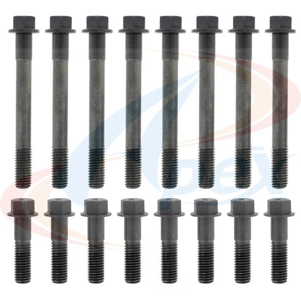 Head Bolt Set - Both Heads (Apex AHB256) 94-03