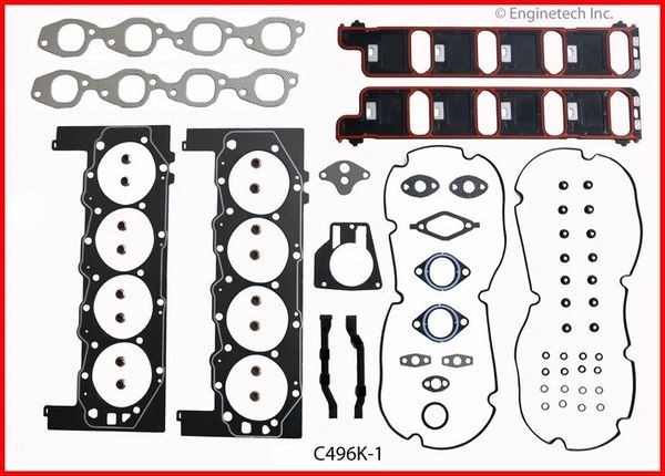 Full Gasket Set (Enginetech C496K-1) 01-07