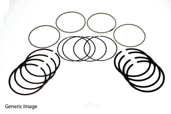 Piston Ring Set - Chrome (ITM 021-1362) 88-94