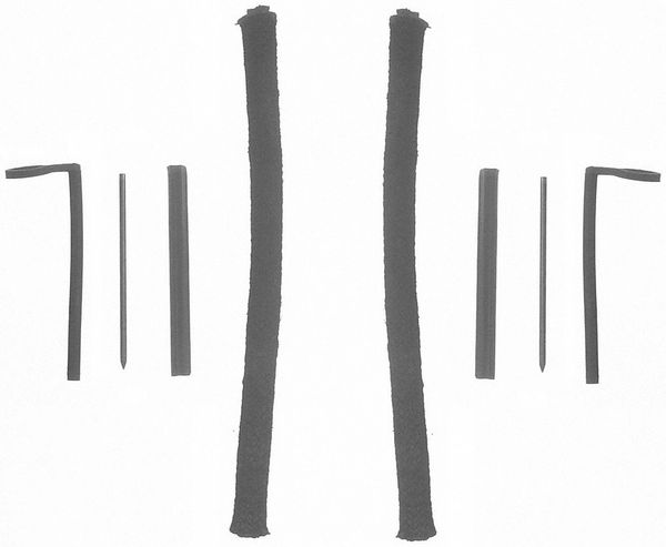 Rear Main Seal - Rope Type (Felpro BS10743) 54-64