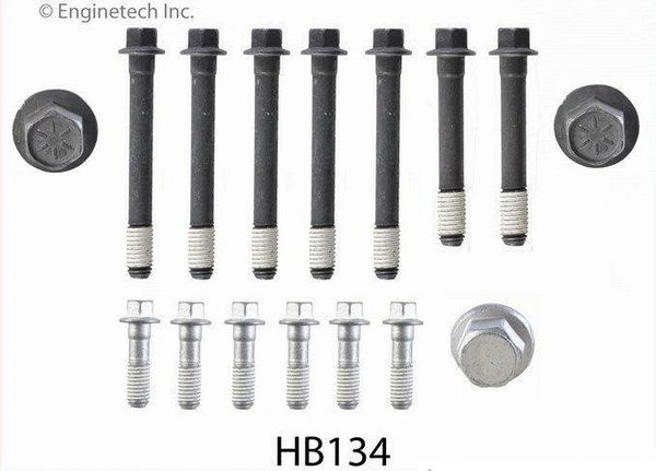 Head Bolt Set - 1 Head (EngineTech HB134) 96-11