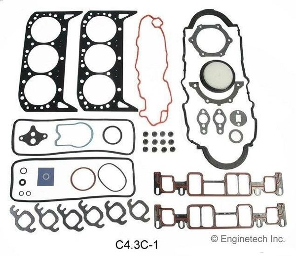 Full Gasket Set (EngineTech C4.3C-1) 96-06