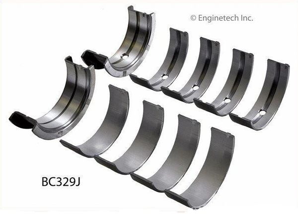 Main Bearing Set (EngineTech BC329J) 66-91