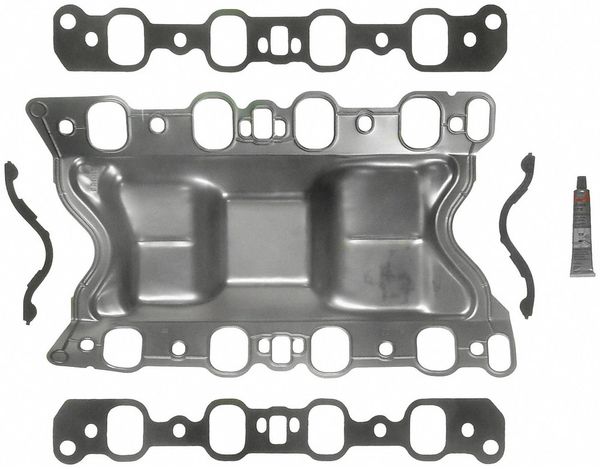 Intake Manifold Gasket Set - Valley Pan (Felpro MS96010) 70-74