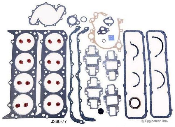 Full Gasket Set (EngineTech J360-77) 70-91