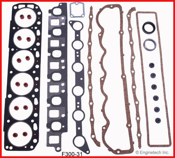 Full Gasket Set (EngineTech F300-31) 65-87