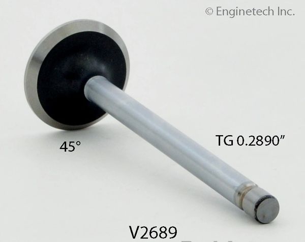 Exhaust Valve - 1.500" (EngineTech V2689) 94-09 See Listing