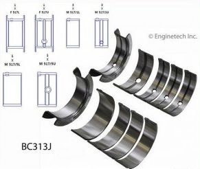 Main Bearing Set (EngineTech BC313J) 74-03