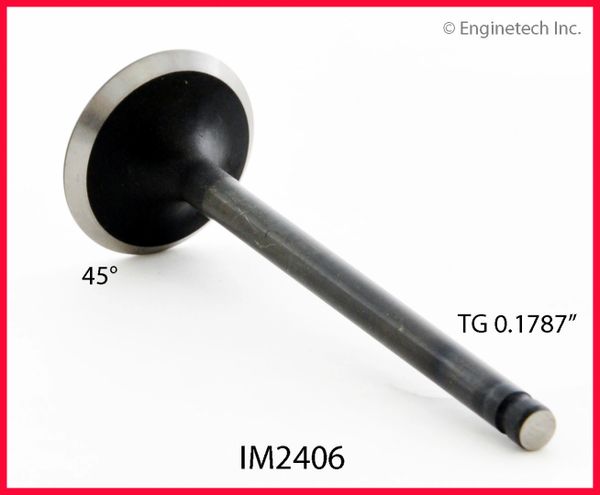 Intake Valve - 3.598" OAL (EngineTech IM2406) 88-93