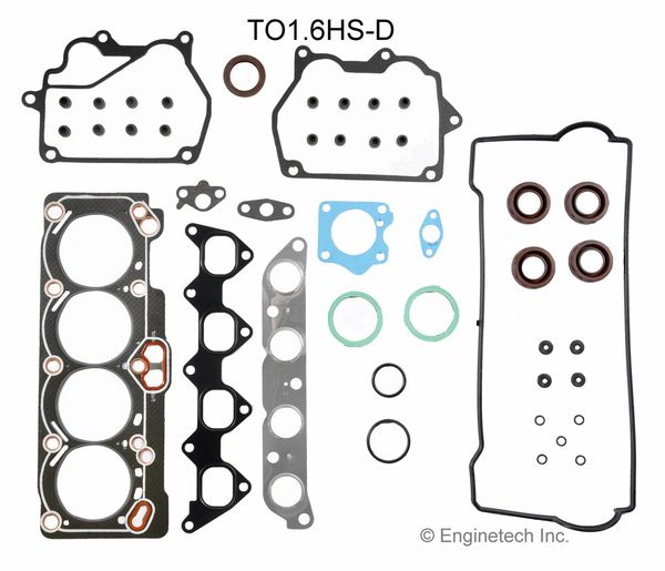 Head Gasket Set (EngineTech TO1.6HS-D) 93-97