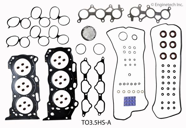 Head Gasket Set (EngineTech TO3.5HS-A) 05-16
