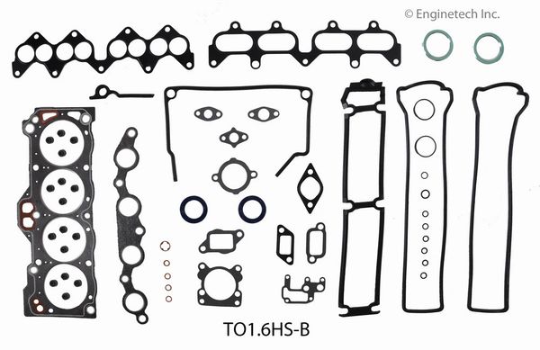 Head Gasket Set (EngineTech TO1.6HS-B) 85-03/90