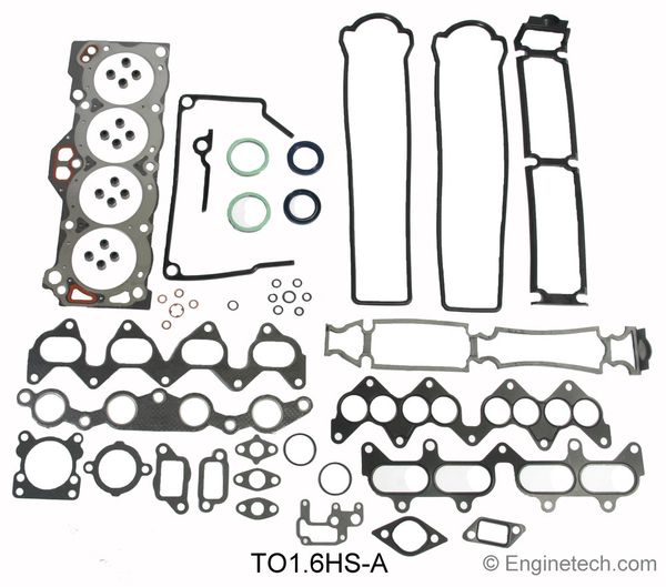 Head Gasket Set (EngineTech TO1.6HS-A) 03/90-91