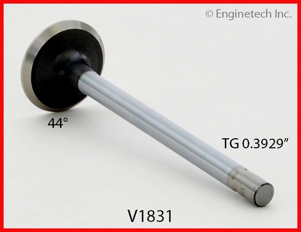 Exhaust Valve - 1.456" (EngineTech V1831) 75-78