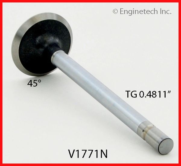 Exhaust Valve - 1.457" (EngineTech V1771N) 78-97