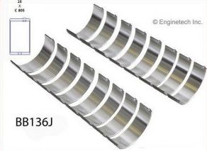 Rod Bearing Set (EngineTech BB136J) 64-03