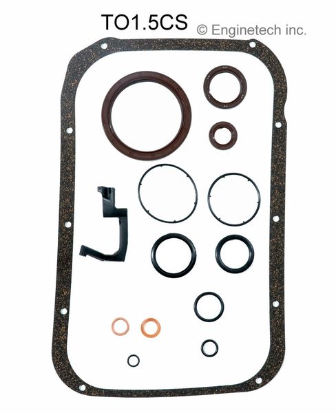 Lower Gasket Set (EngineTech TO1.5CS) 87-98