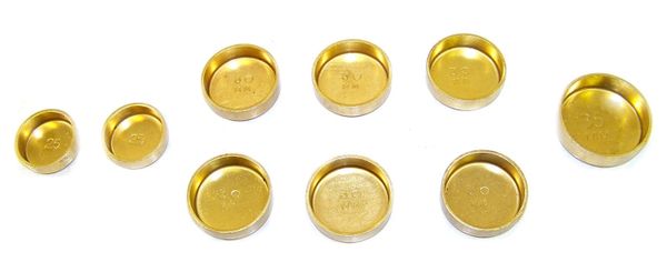 Frost Plug Set - Brass (DNJ FPS903) 87-98