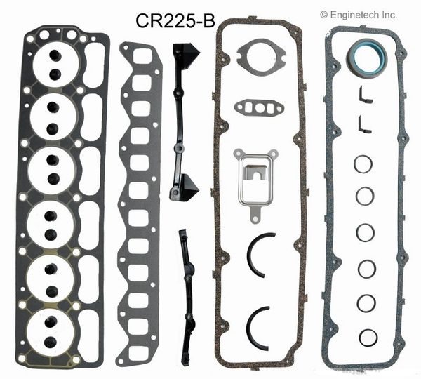 Full Gasket Set (EngineTech CR225-B) 82-87