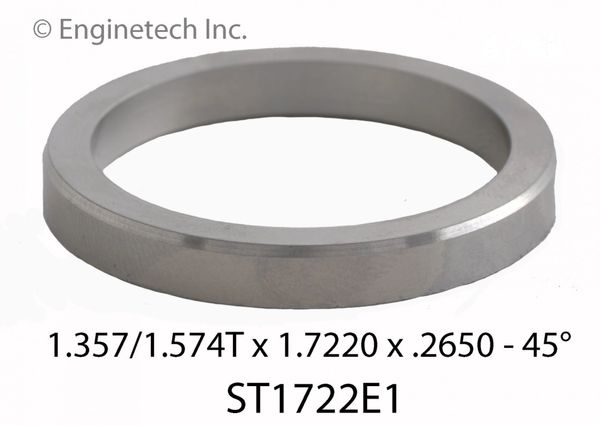 Valve Seat - Exhaust (EngineTech ST1722E1) 89-98