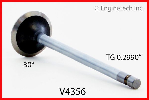 Intake Valve (Enginetech V4356) 98-11