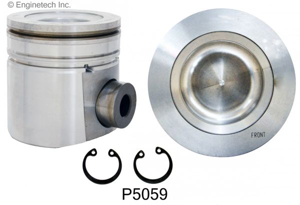 Piston Set (EngineTech P5059-6) 03-04