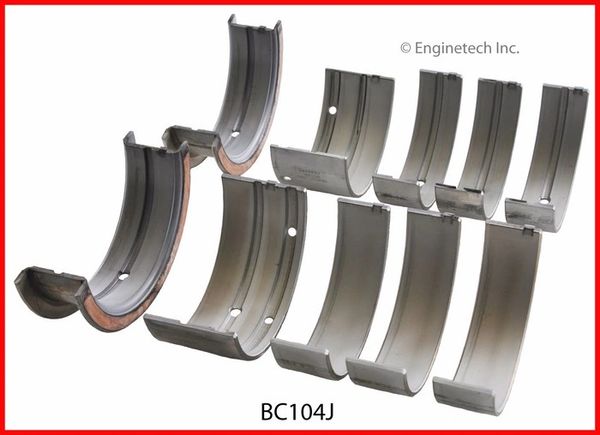 Main Bearing Set (EngineTech BC104J) 63-76
