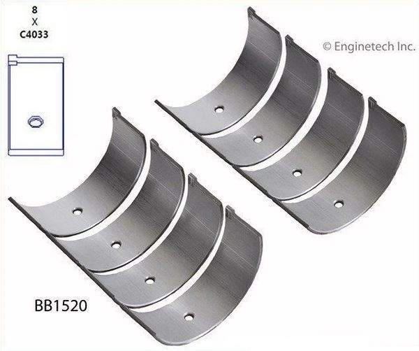 Rod Bearing Set (EngineTech BB1520) 88-91