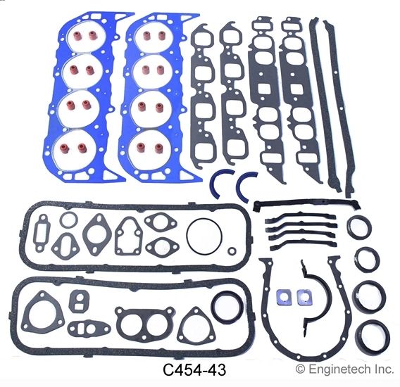 Full Gasket Set (EngineTech C454-43) 65-79